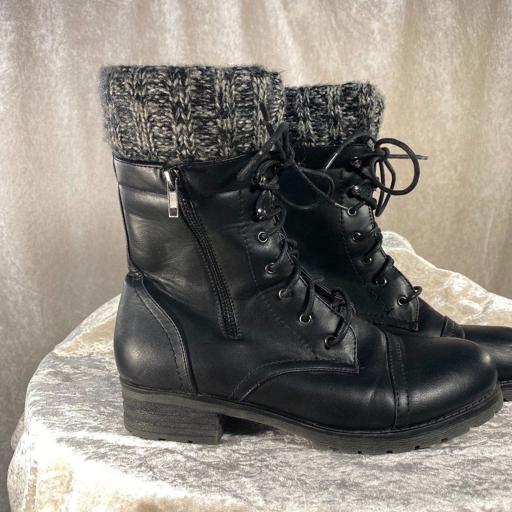 Black Combat Boots